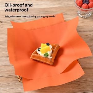 Papel para Hornear Reciclable con Revestimiento de Silicona, Resistente al Aceite y al Agua, Impreso en Fábrica, para Barbacoa, Hamburguesas y Pollo Frito - Product Image 4