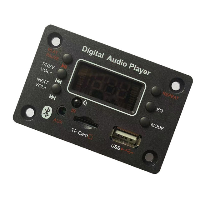 Car FM Radio for USB Support for Wireless Speaker Amplifier Module MP3 Decoder Board Voice Recorder Music Player