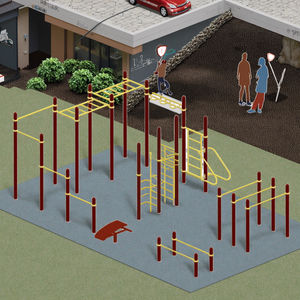 Barras de Acero Multifuncionales para Gimnasio al Aire Libre, para Ejercicios de Calistenia para Adultos en Parques - Product Image 5