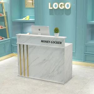 Modern SImple Small <b>Counter</b> Retail Shop and Convenience Store Cash <b>Checkout</b> Table Cashier Normal Supermarket - Product Image 4