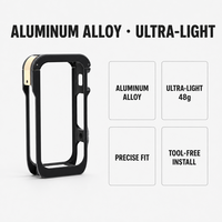 Cage de protection métallique pour Insta360 X6 avec support d'extension et griffe porte-accessoire – Accessoires pour caméra d'action