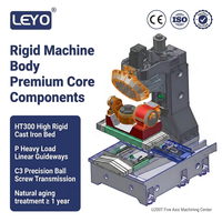 Centre d'usinage compact 5 axes U200T, machine de fraisage CNC de précision pour composants automobiles, industrie de l'énergie