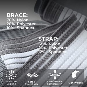 Özel Logolu Nefes Alabilen Dirsek Koruyucu Elastik Baskı Bantlı Kaymaz Koruyucu Ekipman Kompresyon Kollu Sporlar İçin Dirsek Bandajı - Product Image 4