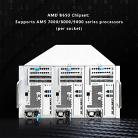 Servidor en Rack con Procesador Intel H610 LGA 1700 de 6 Núcleos de 12ª/13ª/14ª Generación, 384 GB de Memoria DDR4, en Stock