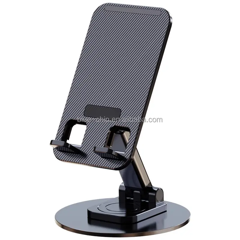 Harga grosir pemegang dudukan lipat berbasis aluminium rotasi 360 derajat untuk pemegang portabel Tablet ponsel