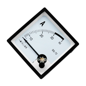Panneau mètre SQ72-A 5A 10A 20A 30A <span class=keywords><strong>30</strong></span>/5 50/5 100/5 AC ampèremètre analogique carré 72*72mm ampèremètre - Product Image 4