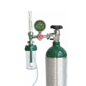 Régulateur d'oxygène médical à embout arrondi avec humidificateur et régulateur de pression de <span class=keywords><strong>gaz</strong></span> - Product Image 4