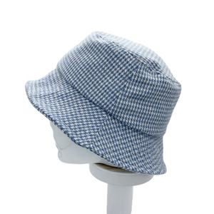 Chapeau seau unisexe en tweed pour femmes chapeau seau logo personnalisé pêcheur pêche en plein air hiver - Product Image 4