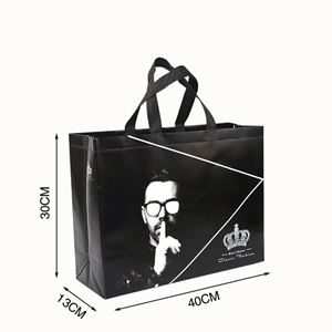 ถุงช้อปปิ้งผ้าไม่ทอคุณภาพสูง ใช้ซ้ำได้ ขายดี ถุงใส่ของชำซุปเปอร์มาร์เก็ตแบบใช้ซ้ำได้ - Product Image 2