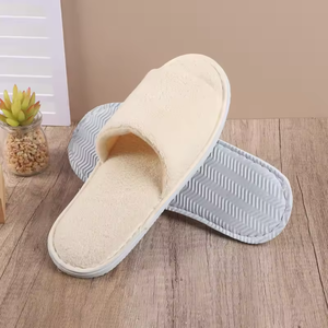 하이 퀄리티 슬리퍼 개인 럭셔리 산호 봉제 빨 호텔 슬리퍼 - Product Image 6