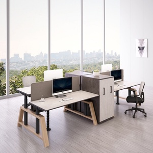Office Furniture Smart Office Computer Lift <b>Table</b> Electric <b>Height</b> <b>Adjustable</b> Desk - Product Image 4