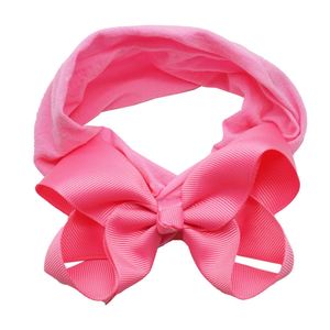 Bandeau de cheveux en nylon pour enfants de 4 pouces européen et américain Bubble Flower Baby Headband Thread Band 2265 - Product Image 4