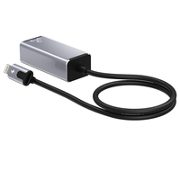 Untuk iPhone iPad Lighting ke RJ45 100M Ethernet Adapter