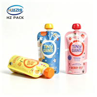 Babyvoeding goedgekeurde spuitzakken voor fruit sap dranken verpakkingen Doypack Jelly zakken Hoge kwaliteit Aanpasbaar