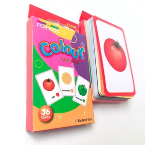 Carte Flash Colorate con Frutta, Set di 58 <span class=keywords><strong>Lettere</strong></span> dell'Alfabeto, Colori, Forme e Numeri, Carte Educative per Bambini <span class=keywords><strong>in</strong></span> Età Prescolare - Product Image 4
