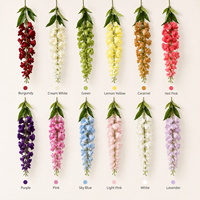 Centres de table en fleurs artificielles en soie blanche de haute qualité, faits à la main, pour mariage, maison, événements en plein air, décoration de table