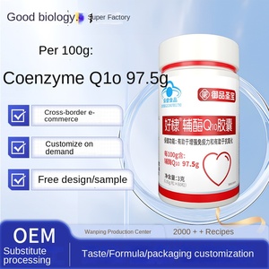 Kapsul koenzim <span class=keywords><strong>Q10</strong></span> dewasa OEM meningkatkan kekebalan antioksidan mendukung 60 Kapsul manfaat pertumbuhan rambut remaja wanita hamil - Product Image 5