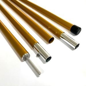 Tamaño 19*1 28*1 tienda de lona para acampar al aire libre poste personalizado buen poste de dosel telescópico plegable estable - Product Image 1