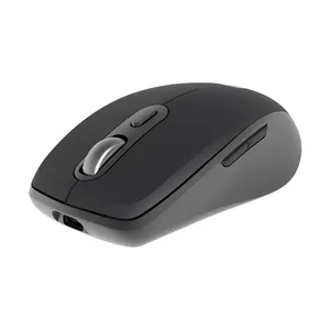 office wireless mouse high-end wireless two versions hot sale art design ergonomic small and portable 2.4G +BT5.0 Laptop keyceo