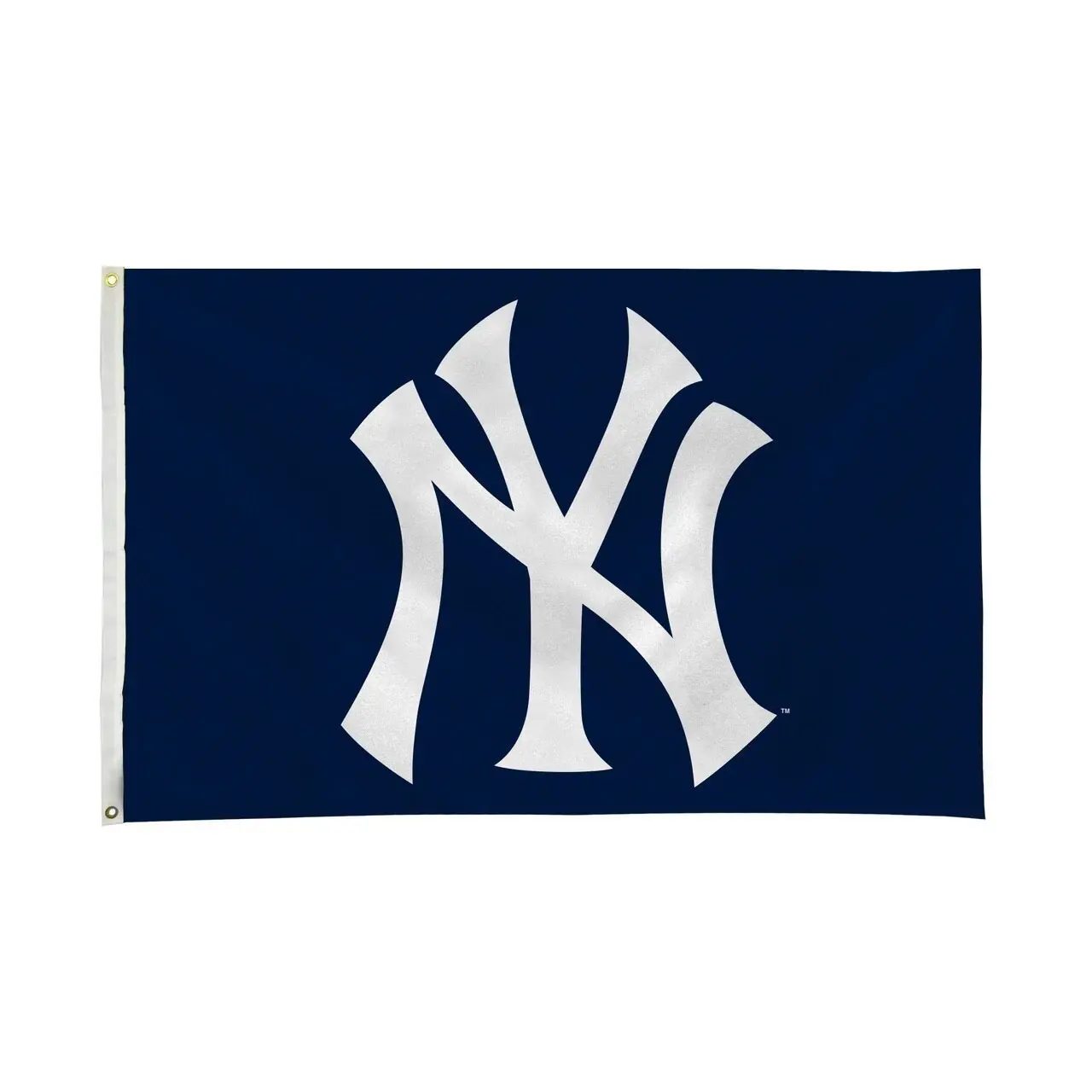 Bandeira de impressão personalizada, bandeira de impressão digital de poliéster para propaganda, baseball nova york, bandeira personalizada 3x5ft