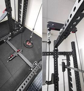 ระบบสายเคเบิ้ลสำหรับดึงข้อศอกลง (LAT Pull Down) พร้อมเชือกสำหรับฝึกกล้ามเนื้อไตรเซ็ปส์ เหมาะสำหรับใช้ในยิมที่บ้าน - Product Image 4