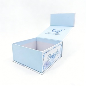 Eco-Friendly <b>Book</b> Shaped <b>Box</b> With Magnetic Closure and Sponge Lining Jewelry Gift <b>Box</b> Packaging for Gift - Product Image 4