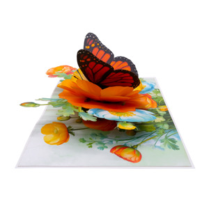 Tarjetas de Felicitación de Papel Hechas a Mano - Artesanías de Última Tendencia al Mejor Precio, Diseño Personalizado 3D con Flores, Animales, Marca Viet-craft - Product Image 3