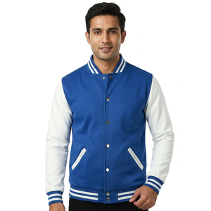 New 2025 Cool <b>Men</b> Baseball <b>Jacket</b> Winter Fashion Slim Black Body Sleeve <b>Letter</b> <b>Men</b> Varsity <b>Jacket</b> for <b>Men</b> - Product Image 1