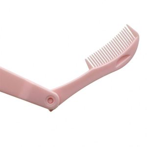 Cepillo y Peine para Cejas de Doble Cabeza, Plegable 2 en 1, Herramientas de Maquillaje de Marca Privada - Product Image 4