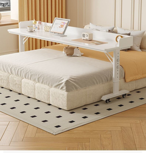 Mesa Móvil <span class=keywords><strong>para</strong></span> Portátil con Ruedas <span class=keywords><strong>para</strong></span> Usar Sobre la Cama |   Escritorio rodante ajustable en altura <span class=keywords><strong>para</strong></span> uso en hospitales, cuidado en el hogar y <span class=keywords><strong>estudio</strong></span> TA - Product Image 2