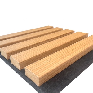 Panneau mural à lattes Panneaux muraux en bambou Panneaux muraux en <span class=keywords><strong>bois</strong></span> - Product Image 1
