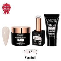 Kit de Gel de Construction Solide 3-en-1 Personnalisé OEM ODM en Gros, Vernis à Ongles Longue Durée UV LED, Fournitures pour Salons de Manucure Prises en Charge