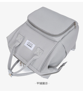 New Arrival Korean Style Fashion Diaper <b>Backpack</b>, <b>Large</b> Capacity Multi-functional Maternity Mommy Bag - Product Image 3
