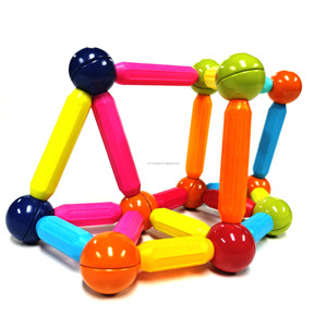 Mạnh mẽ từ Xây dựng đồ chơi mạnh mẽ thu hút khối thiết lập giá rẻ nam châm xây dựng gậy - Product Image 6