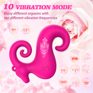 Vibrateur Zodiac Sign Ylove, mini vibrateur en silicone Capricorne, collier, 10 modes de vibration, jouet sexuel pour adultes, cadeau pour femmes - Product Image 5