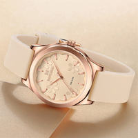 Naviforce NF5051 jam tangan wanita, jam tangan mode Top Montre Femme Alloy casing 16mm lebar Band Sporty untuk wanita dan anak perempuan