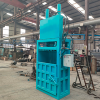 Compacteur hydraulique semi-automatique pour déchets et plastiques, presse à déchets, presse verticale pour cartons et bouteilles