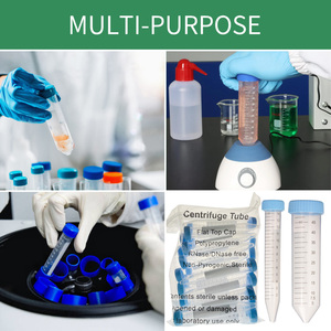 प्रयोगशाला थोक प्लास्टिक शंक्वाकार नीचे स्नातक की उपाधि डिस्पोजेबल बाँझ 10ml अपकेंद्रित्र ट्यूब - Product Image 6