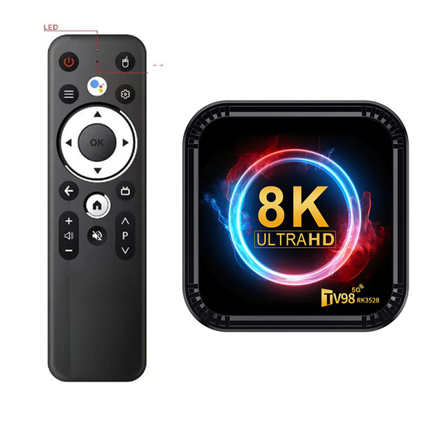 TV98 RK3528 Chip HD Set-top Box 4k 2GB Memory 16GB Storage Smart Television Set Top Box Remote Receiver Usb Tv Set-top Box