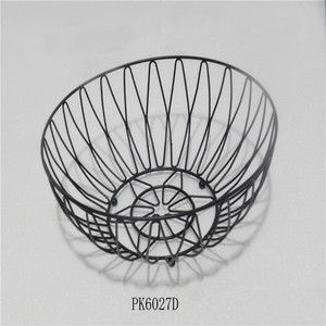 <span class=keywords><strong>2019</strong></span> Nouveau design rond fer métal panier de fruits panier de légumes - Product Image 1