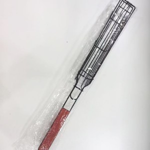 Soporte para Hot Dogs de Hierro Forjado Negro, <span class=keywords><strong>Cesta</strong></span> para Asar Jamón y Salchichas, Red para Barbacoa, Herramienta para Camping y BBQ - Product Image 4