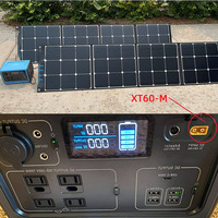 Câble solaire étanche HENG-WELL XT60 SAE 12V/24V, faisceau de câbles d'extension robuste pour camping-car, bateau - Panneau solaire hors réseau