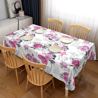 Nappe en PVC imperméable de haute qualité, nappe en PVC personnalisée, nappe en plastique