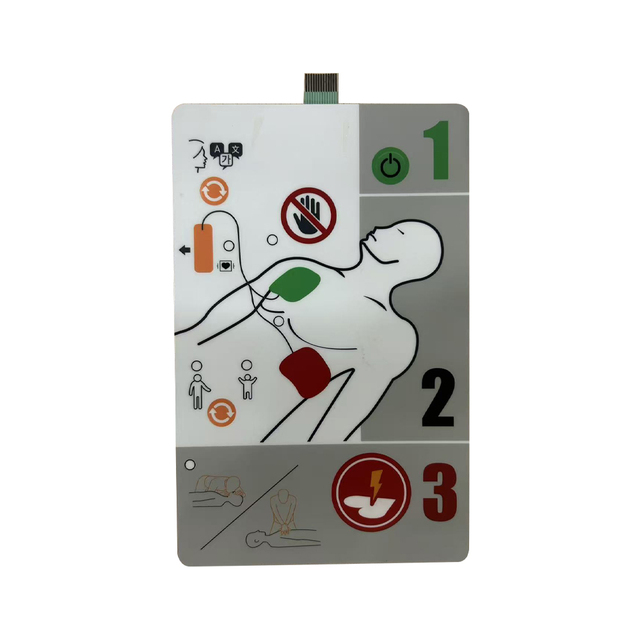 Household Oven Membrane Switch Microwave Thin Film Keypad High Temperature Resistant Control Panel