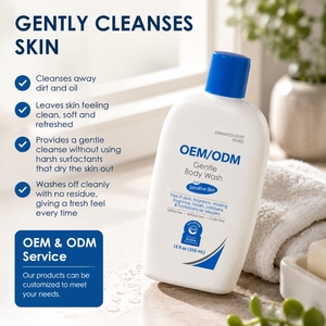 Gel de Ducha Suave para el Cuerpo, No Reseca, con pH Equilibrado, para Piel Sensible, Probado por Dermatólogos, 12 Fl Oz, OEM/ODM - Product Image 4
