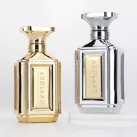 Árabe Perfume Luxo Garrafa 100ml OEM ODM Frasco de Perfume de Vidro Vazio de Perfume Por Atacado