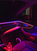 Kit de actualización de iluminación ambiental LED dinámica de 64 colores para el interior del coche Audi Q7 4M 2016-2019 Facelift 2016-2025