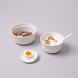 Service de table en céramique de luxe coréen, 4 pièces, porcelaine faite à la main, authentique, rustique, résistant aux rayures, résistant aux éclats, pratique - Product Image 1