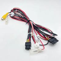 Câble de transmission vidéo RCA pour caméra de recul avec gaine en PVC torsadée pour système de surveillance automobile