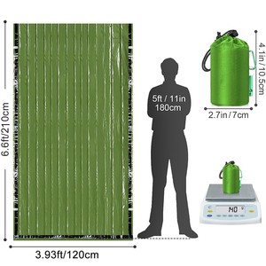 Silbato de supervivencia para exteriores con mosquetón, herramienta de emergencia compacta de nailon naranja para acampar, senderismo, equipo de seguridad - Product Image 3